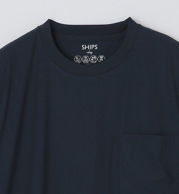 SHIPS Colors 「SHIPS Colors:〈UVカット・接触冷感・吸水速乾〉COOL TOUCH Tシャツ」|Tシャツ・カットソー|