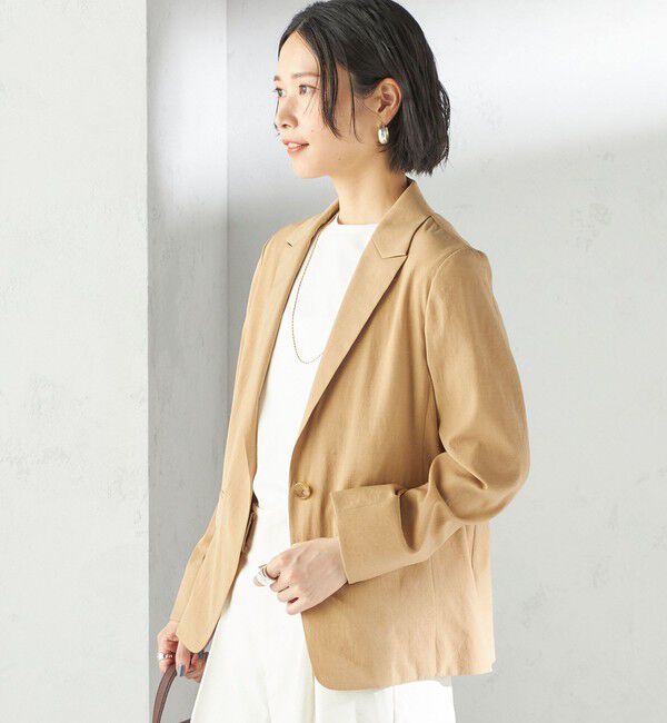 SHIPS for women「〈手洗い可能〉FUNCTIONAL テーラード ジャケット（セットアップ対応）」|テーラードジャケット|