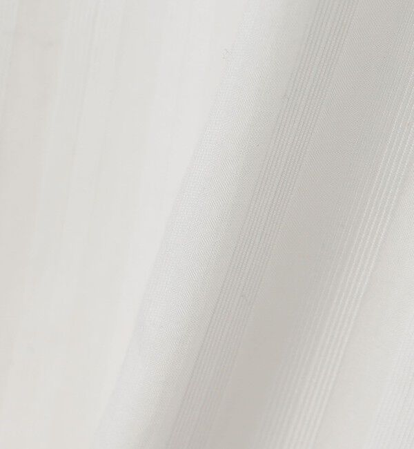 SHIPS「Errico Formicolla: コットン ジャカード ストライプ バンドカラー シャツ」|シャツ・ブラウス|