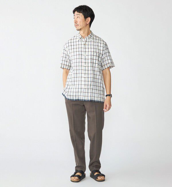 SHIPS「SHIPS: インディア レギュラーカラー ショートスリーブ シャツ」|シャツ・ブラウス|