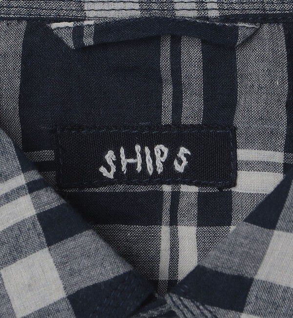 SHIPS「SHIPS: インディア レギュラーカラー ショートスリーブ シャツ」|シャツ・ブラウス|