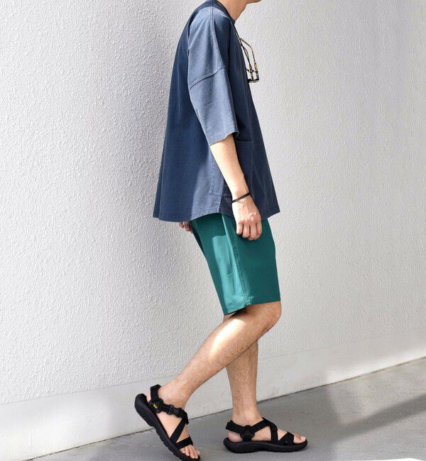 SHIPS any「【SHIPS any別注】Champion: ブリーチ ドルマン キャンプポケット Tシャツ◇」|Tシャツ・カットソー|