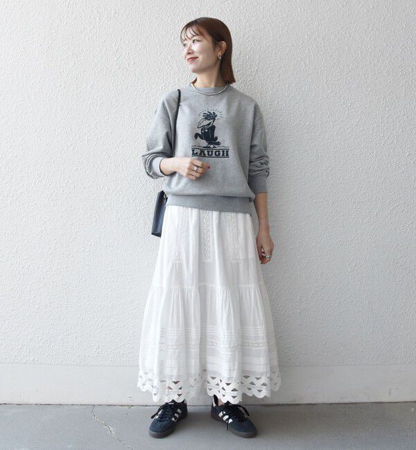 SHIPS any「《予約》【SHIPS any別注】THE KNiTS:〈洗濯機可能〉ロゴ プリント スウェット 26SS」|スウェット・ジャージ|