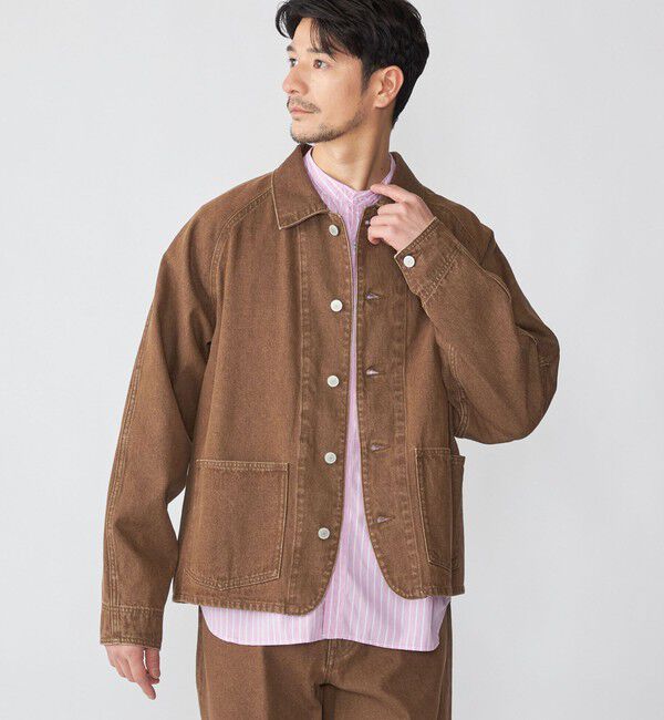 SHIPS「SHIPS: カラーデニム チョアジャケット」|その他|