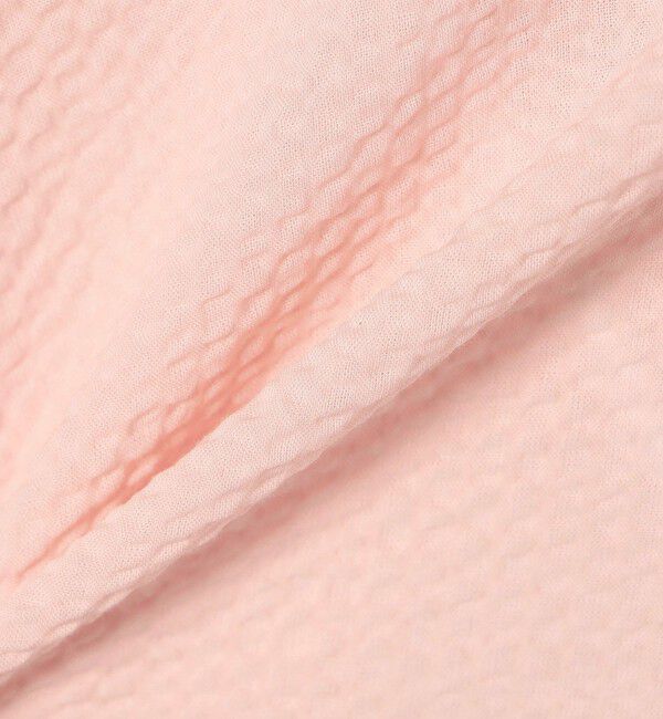 SHIPS any「《予約》SHIPS any:〈洗濯機可能〉サッカー バック リボン 配色 シャツ ブラウス」|シャツ・ブラウス|