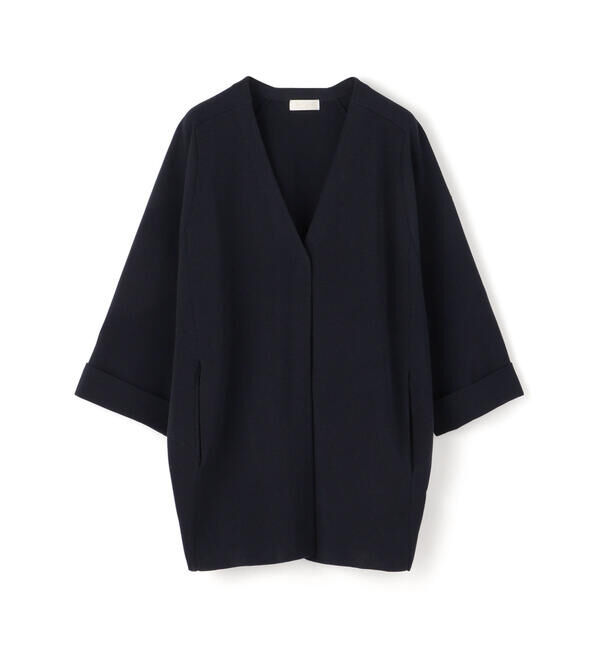 Ballsey「ポリエステルコットンミラノリブ Vネックカーディガン」|カーディガン|