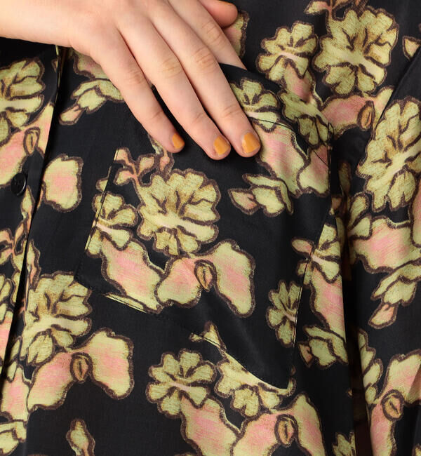 TOMORROWLAND BUYING WEAR「NO.6 レーヨンシルク プリントブラウス」|シャツ・ブラウス|