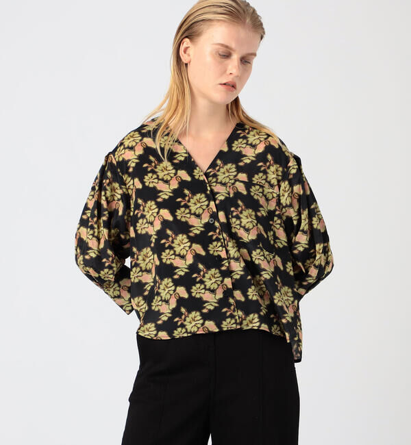 TOMORROWLAND BUYING WEAR「NO.6 レーヨンシルク プリントブラウス」|シャツ・ブラウス|