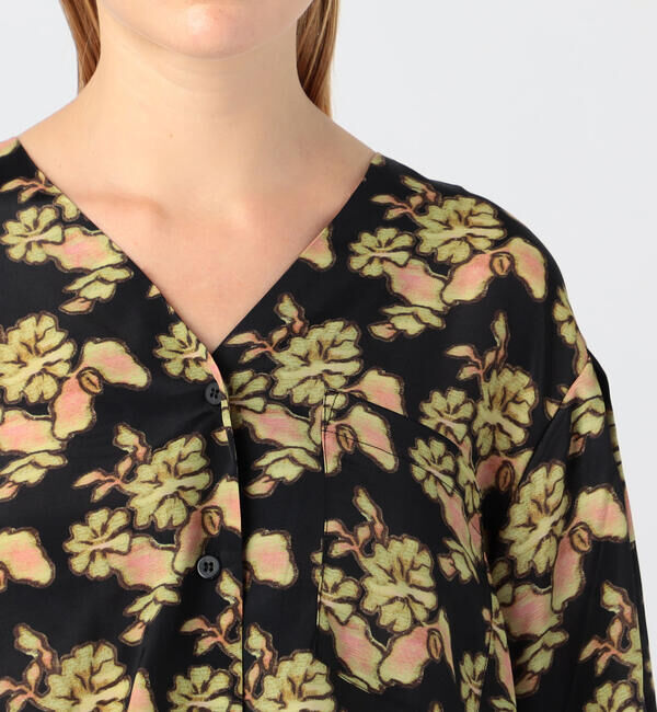 TOMORROWLAND BUYING WEAR「NO.6 レーヨンシルク プリントブラウス」|シャツ・ブラウス|