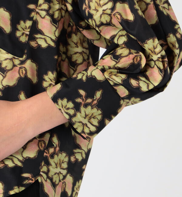 TOMORROWLAND BUYING WEAR「NO.6 レーヨンシルク プリントブラウス」|シャツ・ブラウス|