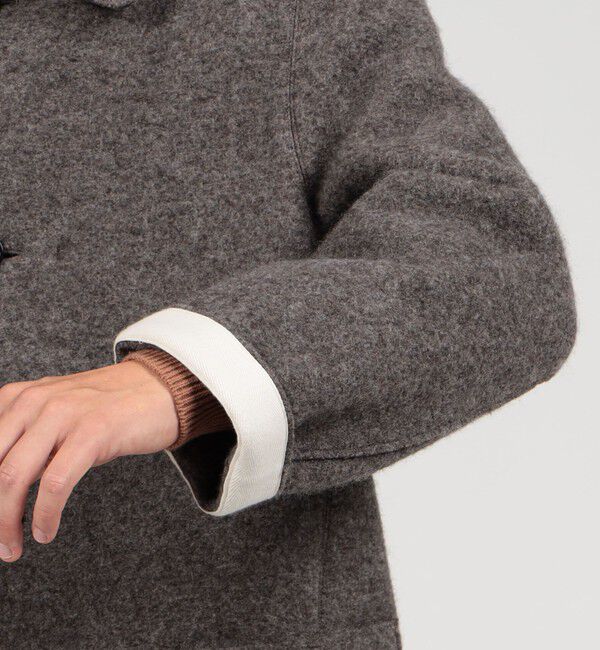 TOMORROWLAND MENS「ローデンニット マックコート」|ステンカラーコート|