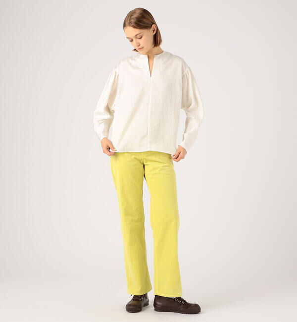 MACPHEE「ストレッチコーデュロイ ストレートパンツ」|その他|