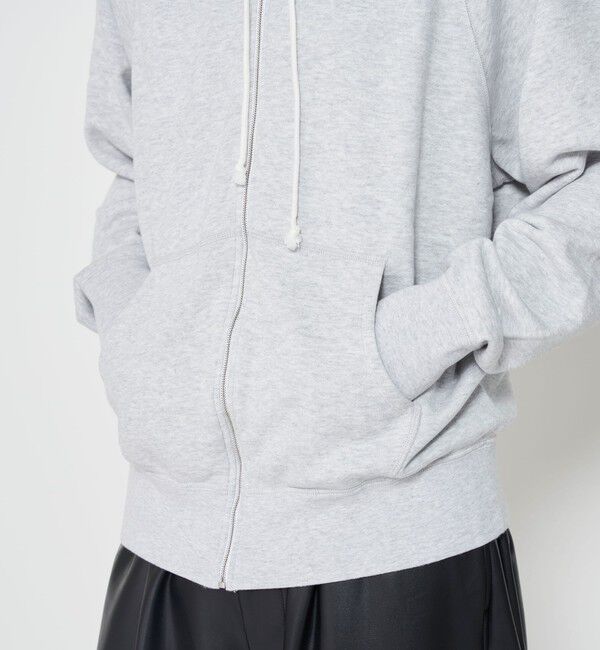 GALERIE VIE「スビンコットンジャージー ジップアップパーカー」|パーカー|