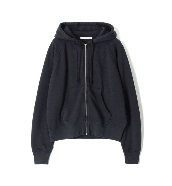 GALERIE VIE「スビンコットンジャージー ジップアップパーカー」|パーカー|69 ネイビー