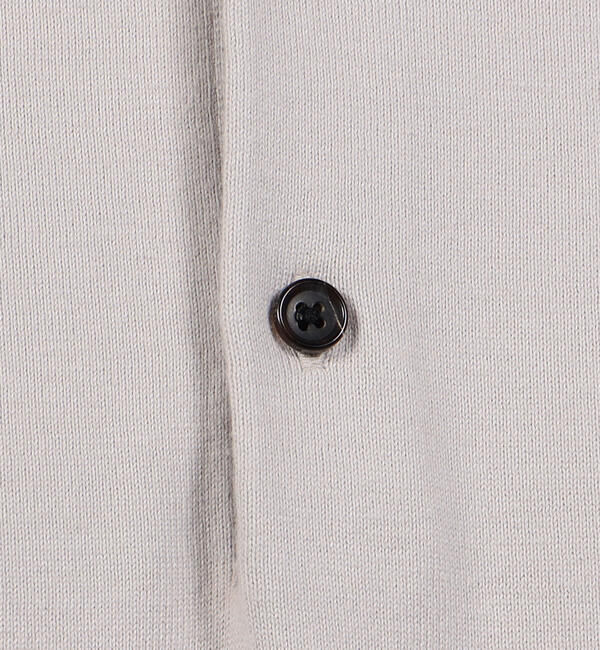 TOMORROWLAND MENS「スビンコットン ニットポロシャツ」|ニット・セーター|