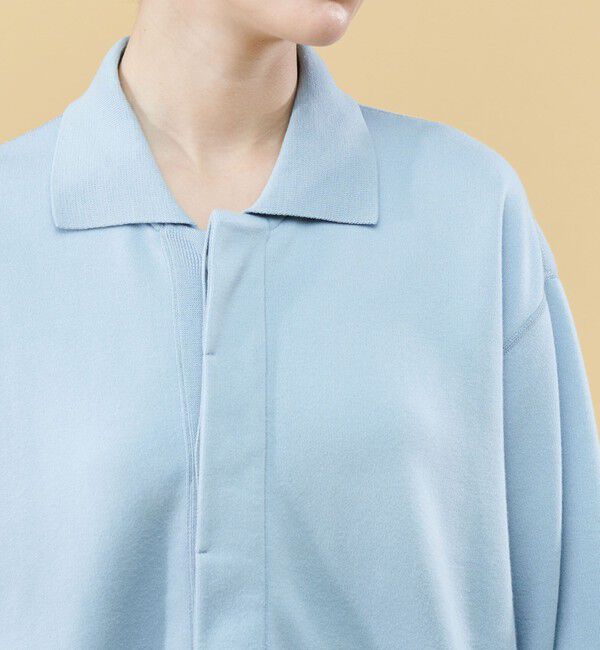 GALERIE VIE「ソフトコットンスムース ラガーシャツ」|ニット・セーター|