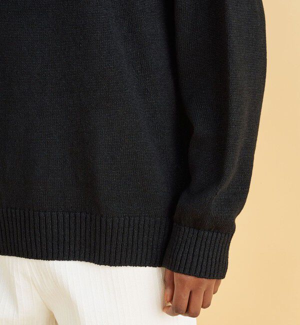 GALERIE VIE「リネンリリヤーン クルーネックプルオーバー」|ニット・セーター|