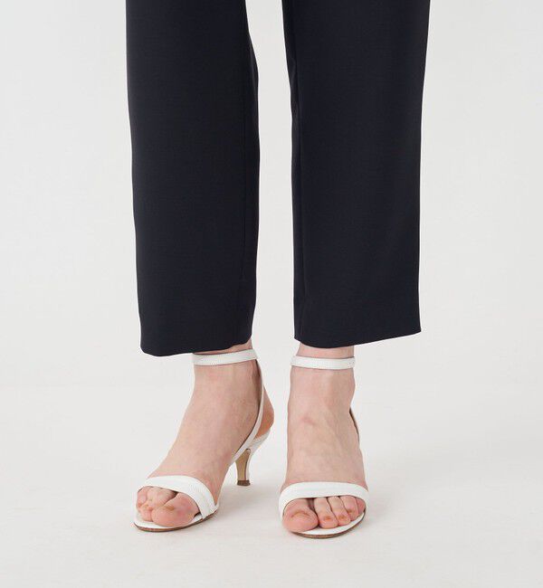 Ballsey「コンフォートストレッチツイル タックテーパードパンツ」|スラックス|