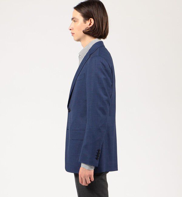 TOMORROWLAND MENS「ウールシルクポリウレタン シングルブレステッド2Bジャケット Light Move」|テーラードジャケット|