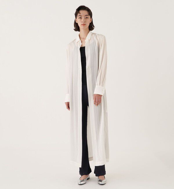 DES PRES「シルクコットンリブ パンツ」|チノ|