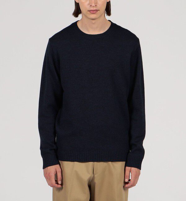 TOMORROWLAND MENS「TOMORROWLAND TRICOT メリノベーシック クルーネックプルオーバー」|ニット・セーター|