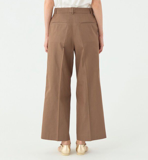 TOMORROWLAND collection「コットンシルクデニム ワイドストレートパンツ」|その他|