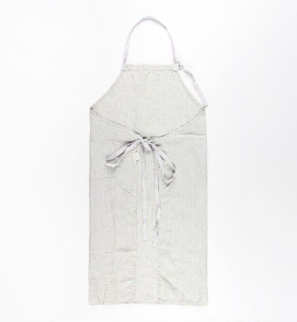 TOMORROWLAND HOME「ストライプリネン エプロン」|食器・キッチングッズ|