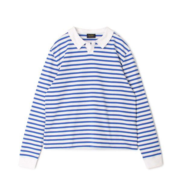 TOMORROWLAND BUYING WEAR「【別注】Le Minor コットン スキッパーポロ」|Tシャツ・カットソー|64 ブルー系