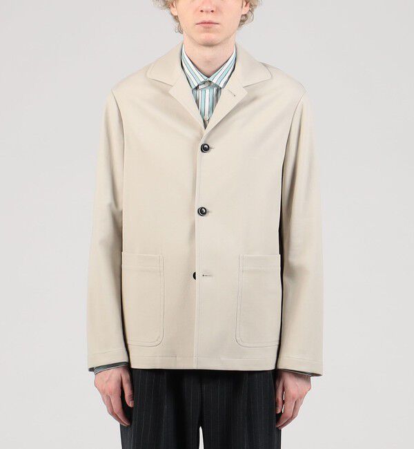 TOMORROWLAND MENS「コットンシルク ブルゾン」|ブルゾン・スタジャン|