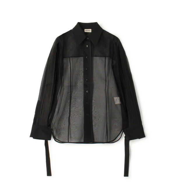 TOMORROWLAND BUYING WEAR「BODICE STUDIO ORWR シアーブラウス」|シャツ・ブラウス|19 ブラック