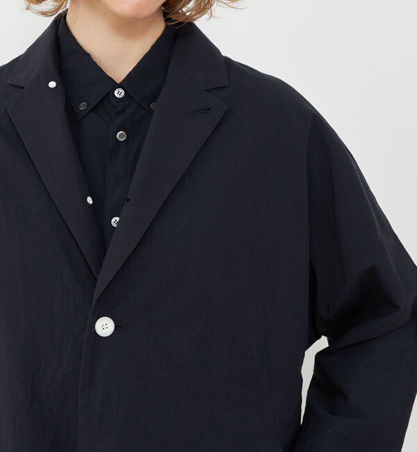 GALERIE VIE「パラシュートクロス ドルマンチェスターコート」|チェスターコート|