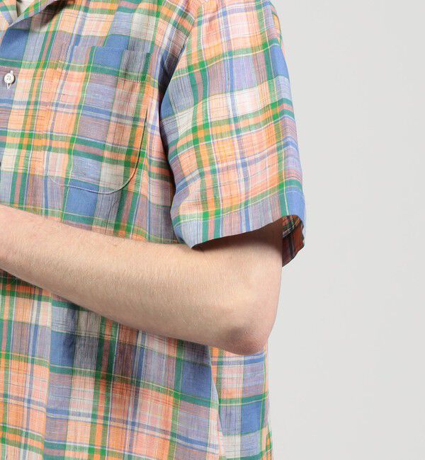 TOMORROWLAND BUYING WEAR「【別注】INDIVIZUALIZED SHIRTS リネン キャンプカラーシャツ」|シャツ・ブラウス|