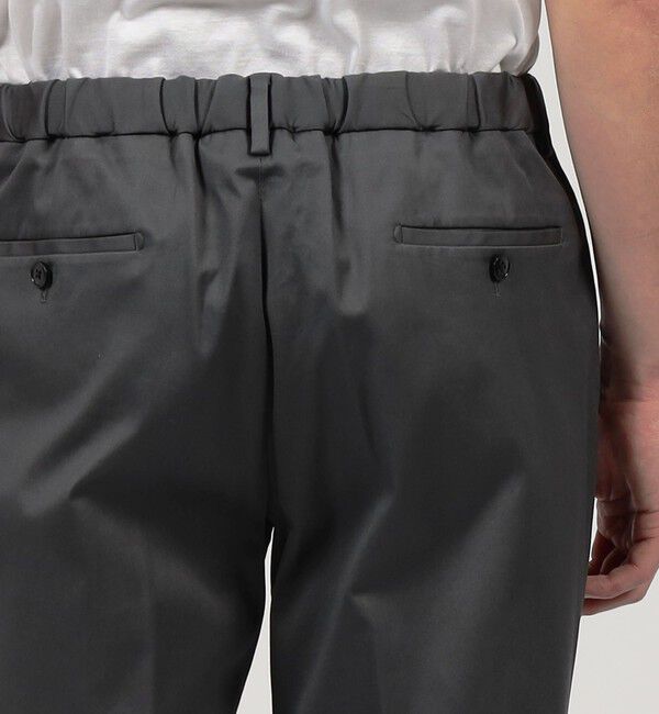 TOMORROWLAND MENS「アイスコットンピケ イージースラックス」|チノ|