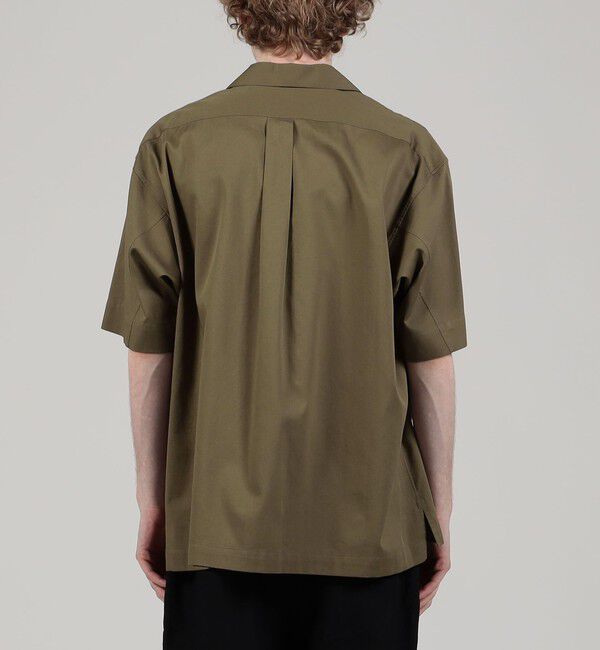 TOMORROWLAND MENS「コットンピケ オープンカラーシャツ」|シャツ・ブラウス|