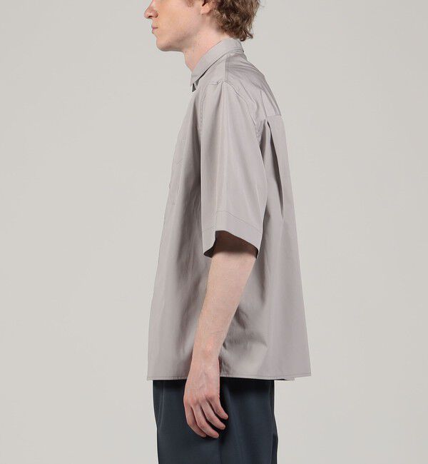 TOMORROWLAND MENS「コットンポプリン ショートスリーブシャツ」|シャツ・ブラウス|