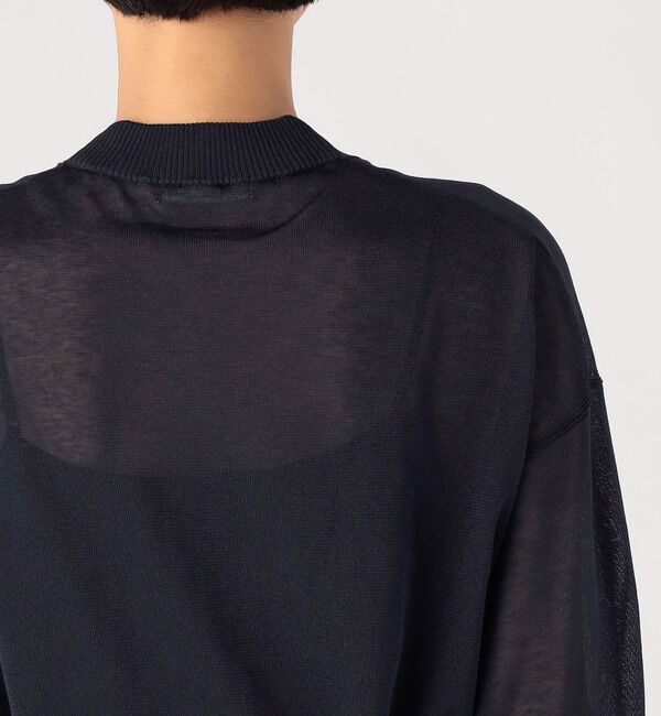 MACPHEE「ドライポリエステル ジップアップカーディガン」|カーディガン|