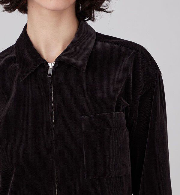 MACPHEE「ストレッチコーデュロイ ジャンプスーツ」|オールインワン|