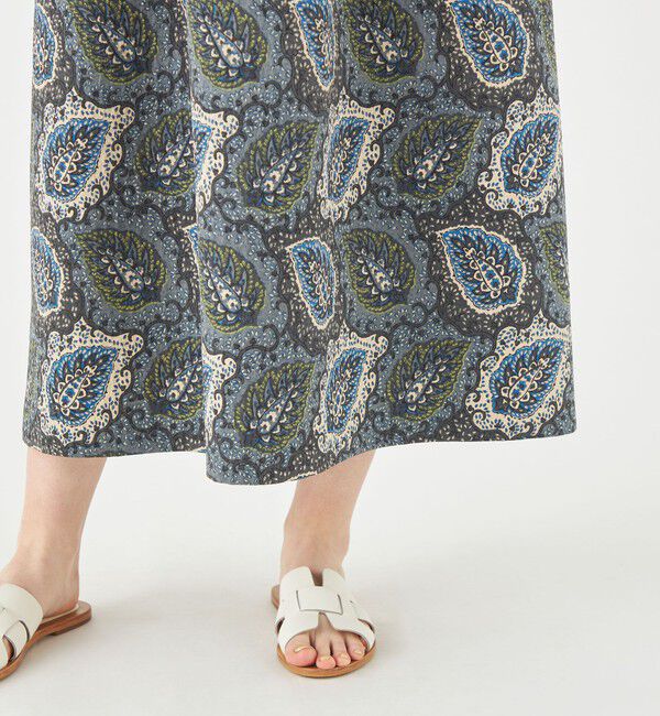 SOULEIADO「ポリエステルプリント キャミソールワンピース」|ワンピース|