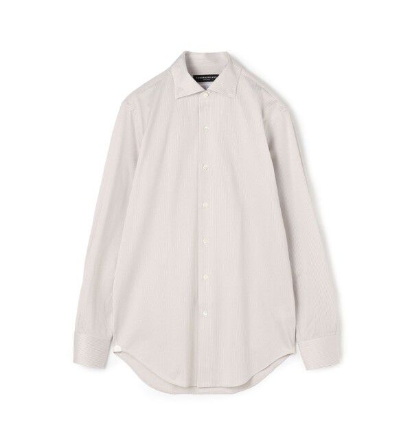 TOMORROWLAND MENS「36ゲージジャージ ループボタンダウンシャツ」|シャツ・ブラウス|44 ベージュ系