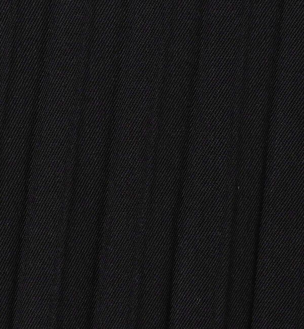 DES PRES「ハイツイストギャバジン イレギュラーヘムプリーツスカート」|スカート|