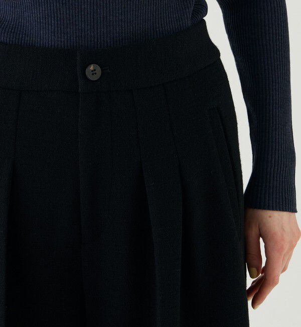 GALERIE VIE「ウールカノコ タックイージーパンツ」|その他|