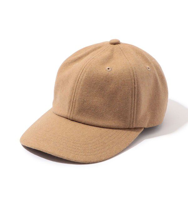 TOMORROWLAND GOODS「KIJIMA TAKAYUKI MELTON 6PANEL CAP」|キャップ・キャスケット|45 キャメル