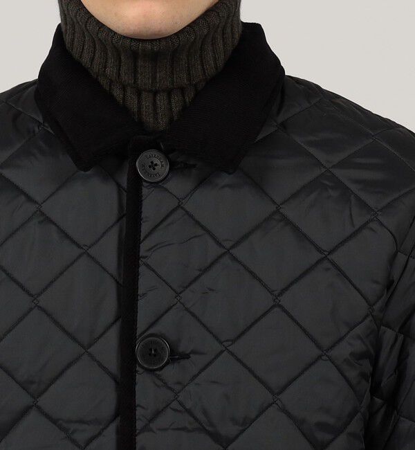 TOMORROWLAND BUYING WEAR「LAVENHAM DENSTON ポリエステル キルティングジャケット」|ステンカラーコート|