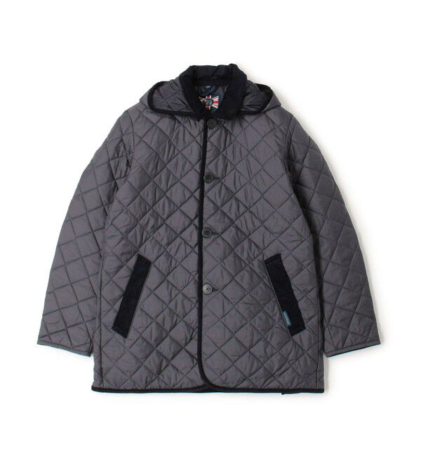 TOMORROWLAND BUYING WEAR「LAVENHAM DENSTON ポリエステル キルティングジャケット」|ステンカラーコート|69 ネイビー
