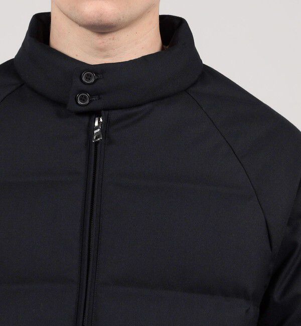 TOMORROWLAND MENS「ウールシルクツイル  ダウンブルゾン」|ダウン|