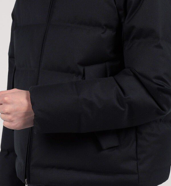 TOMORROWLAND MENS「ウールシルクツイル  ダウンブルゾン」|ダウン|