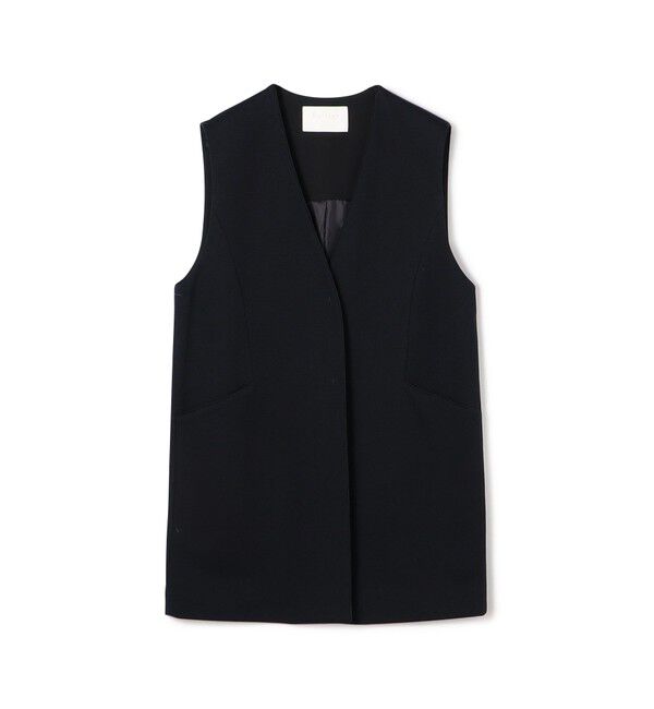 Ballsey「レノクロスジャージー Vカラーミドルジレ」|ベスト・ジレ|