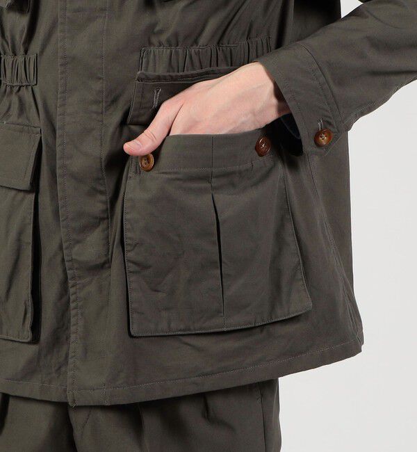 TOMORROWLAND MENS「コットン ファティーグジャケット BRADFORD SYSTEM」|ブルゾン・スタジャン|