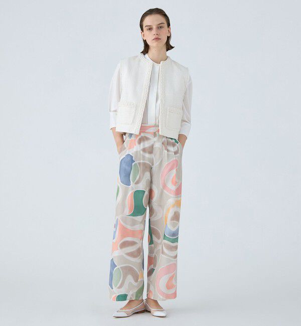 Ballsey「コットンスラブツイード ショートジレ」|ベスト・ジレ|