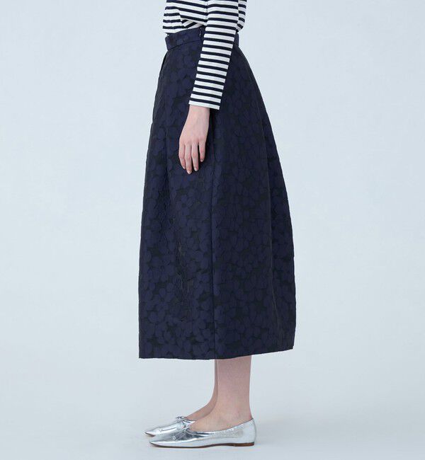 TOMORROWLAND collection「ロリエフフルール バレルスカート」|スカート|